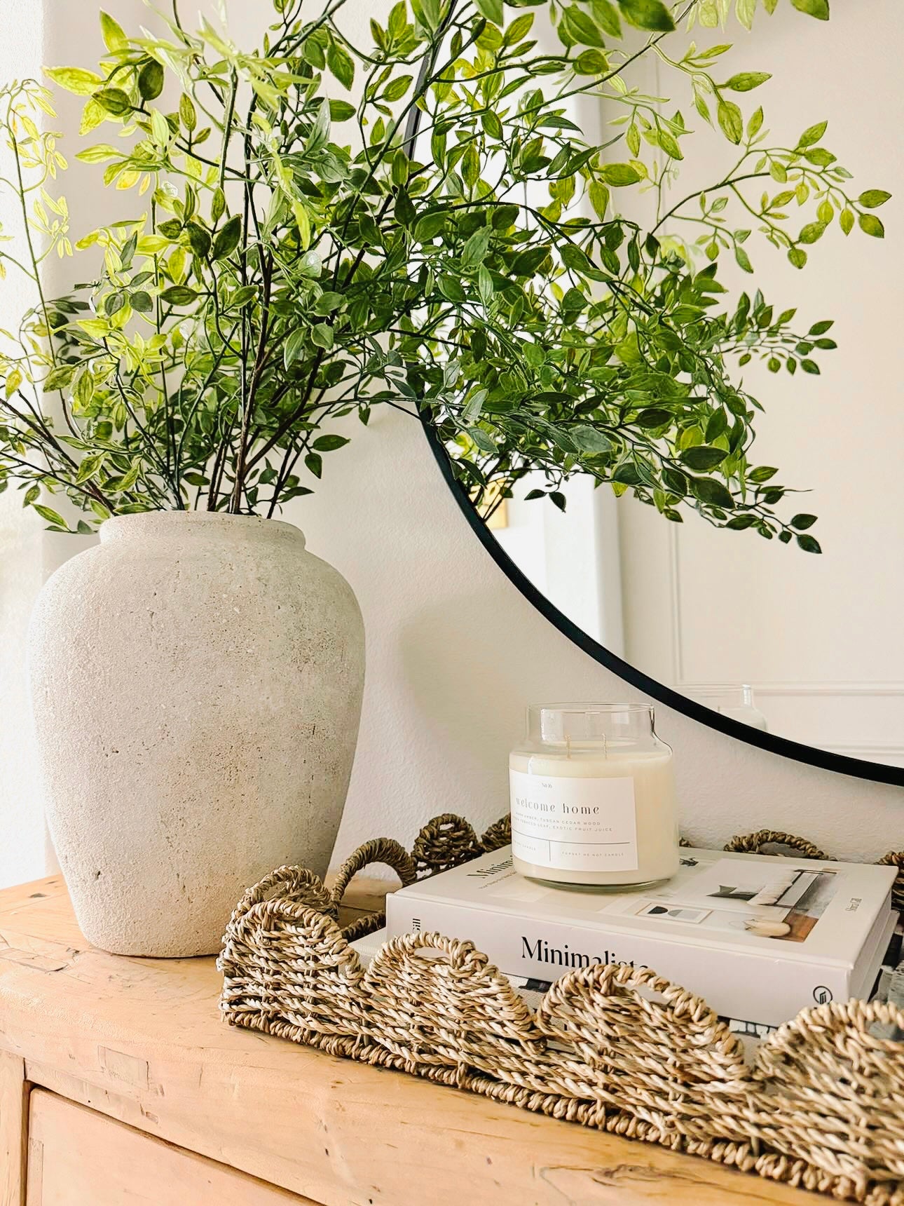 Welcome Home 22 oz Glass Candle – Sold as a Case Of 3