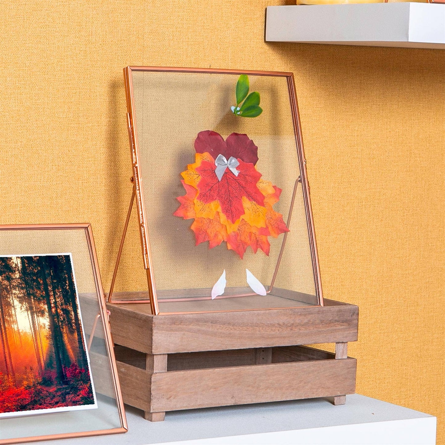 8" x 10" Standing Metal Photo Frame - by Nicola Spring