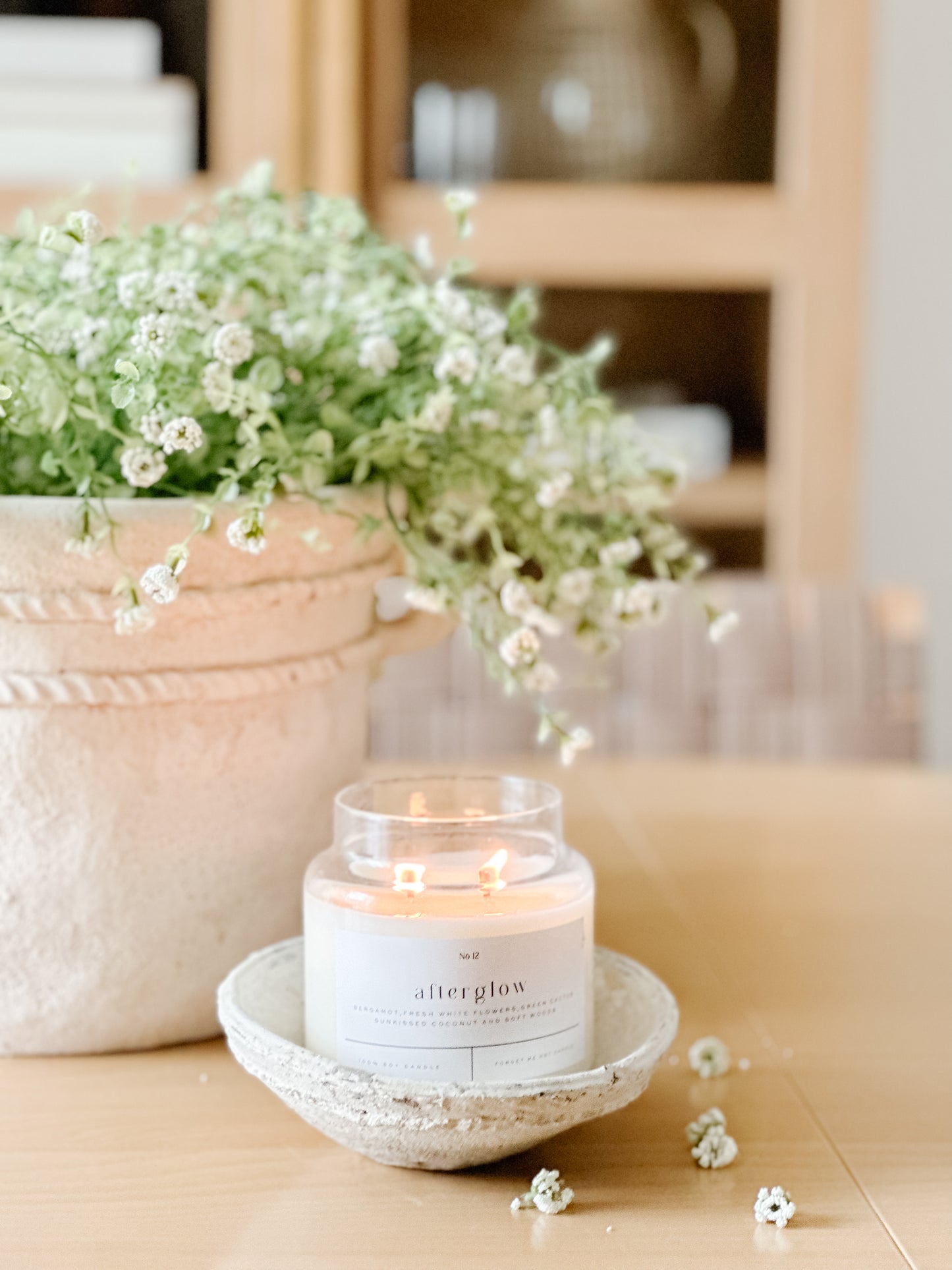 Afterglow 22 oz Glass Candle - Sold as a Case Of 3