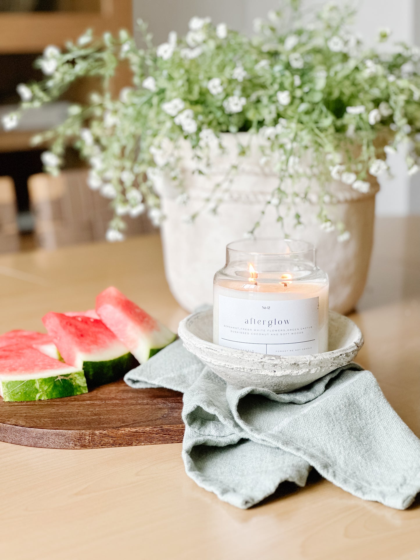 Afterglow 22 oz Glass Candle - Sold as a Case Of 3