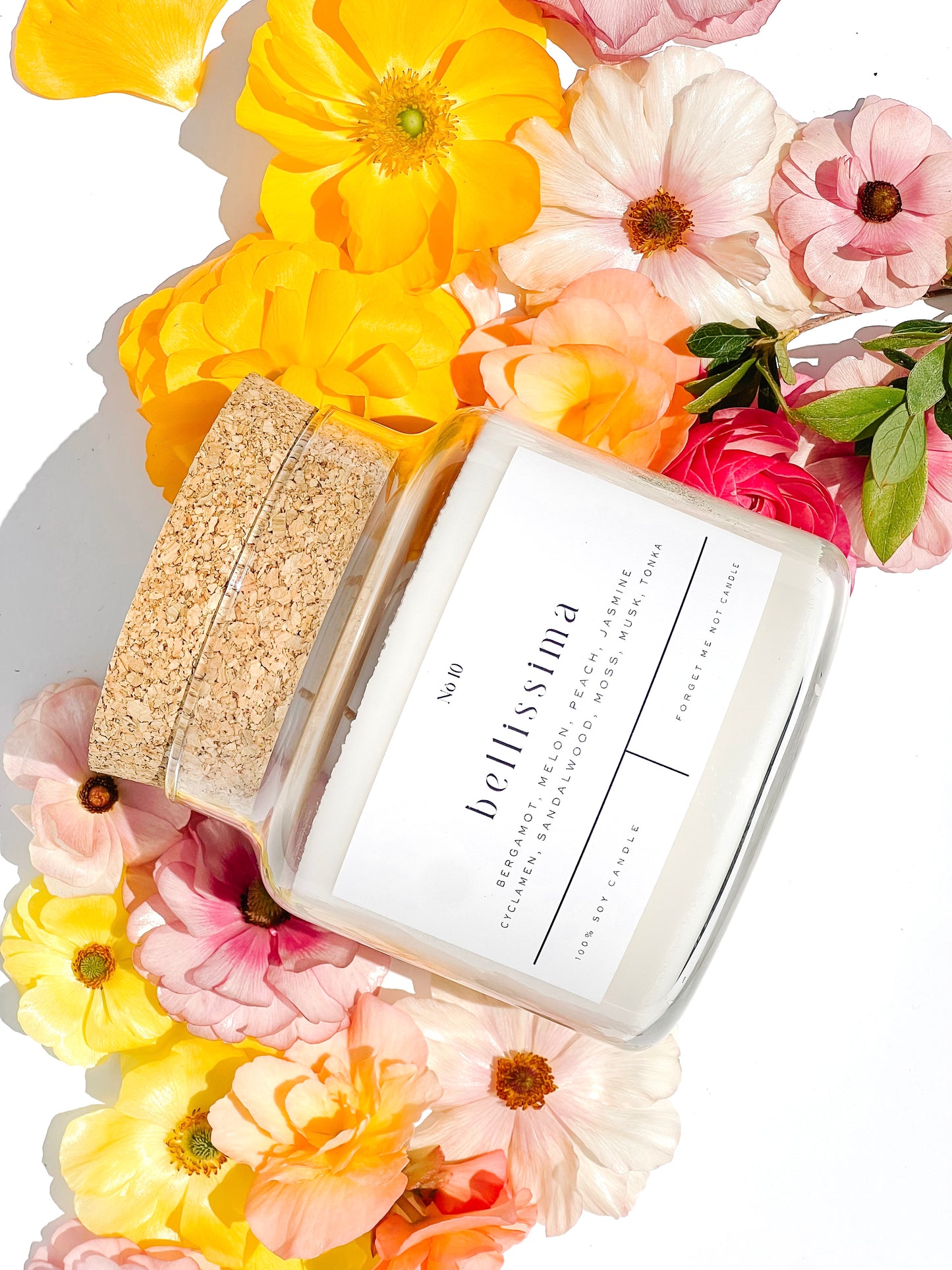 Bellissima 22 oz Glass Candle22 oz Candle – Sold as Case of 6
