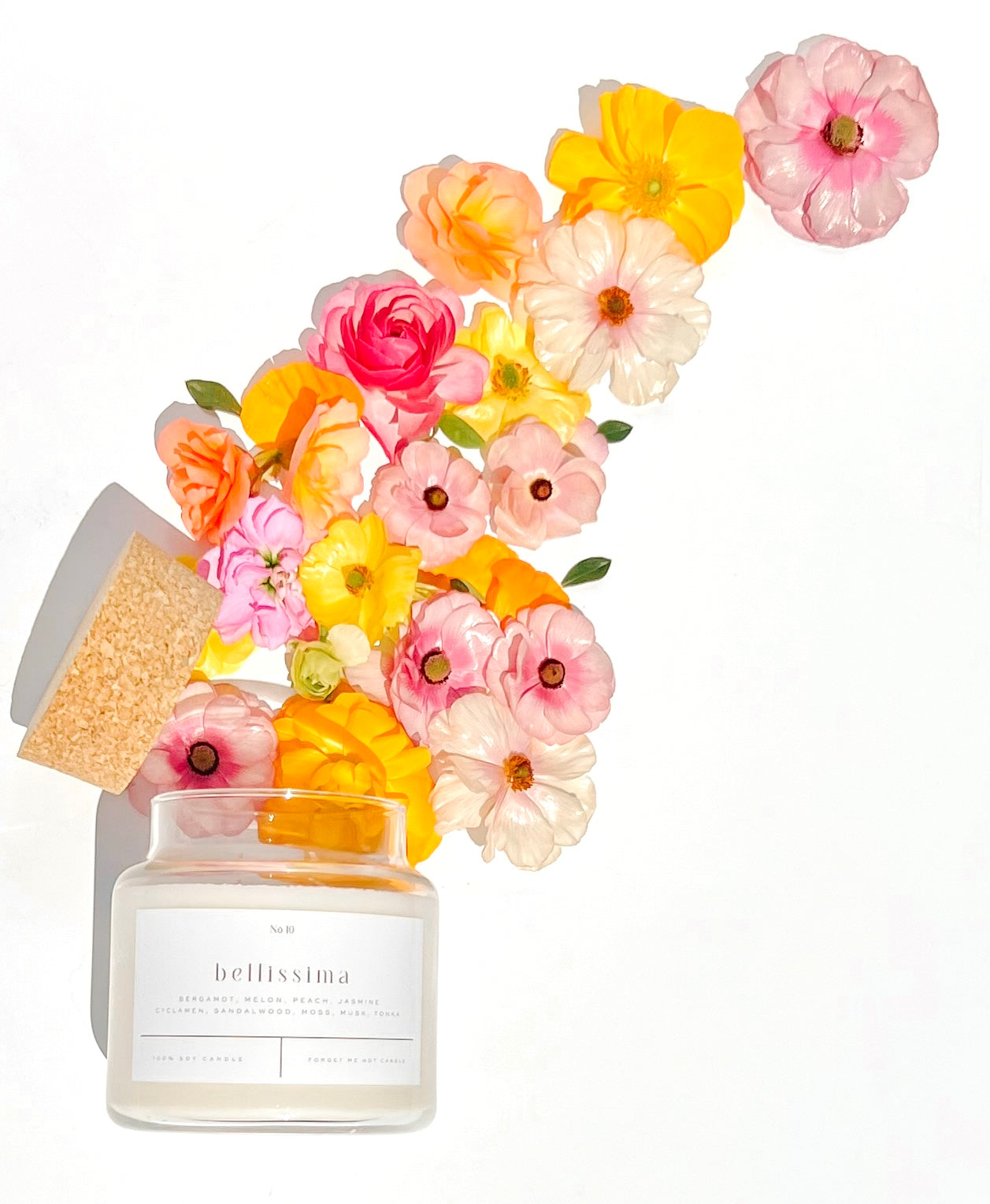Bellissima 22 oz Glass Candle22 oz Candle – Sold as Case of 6