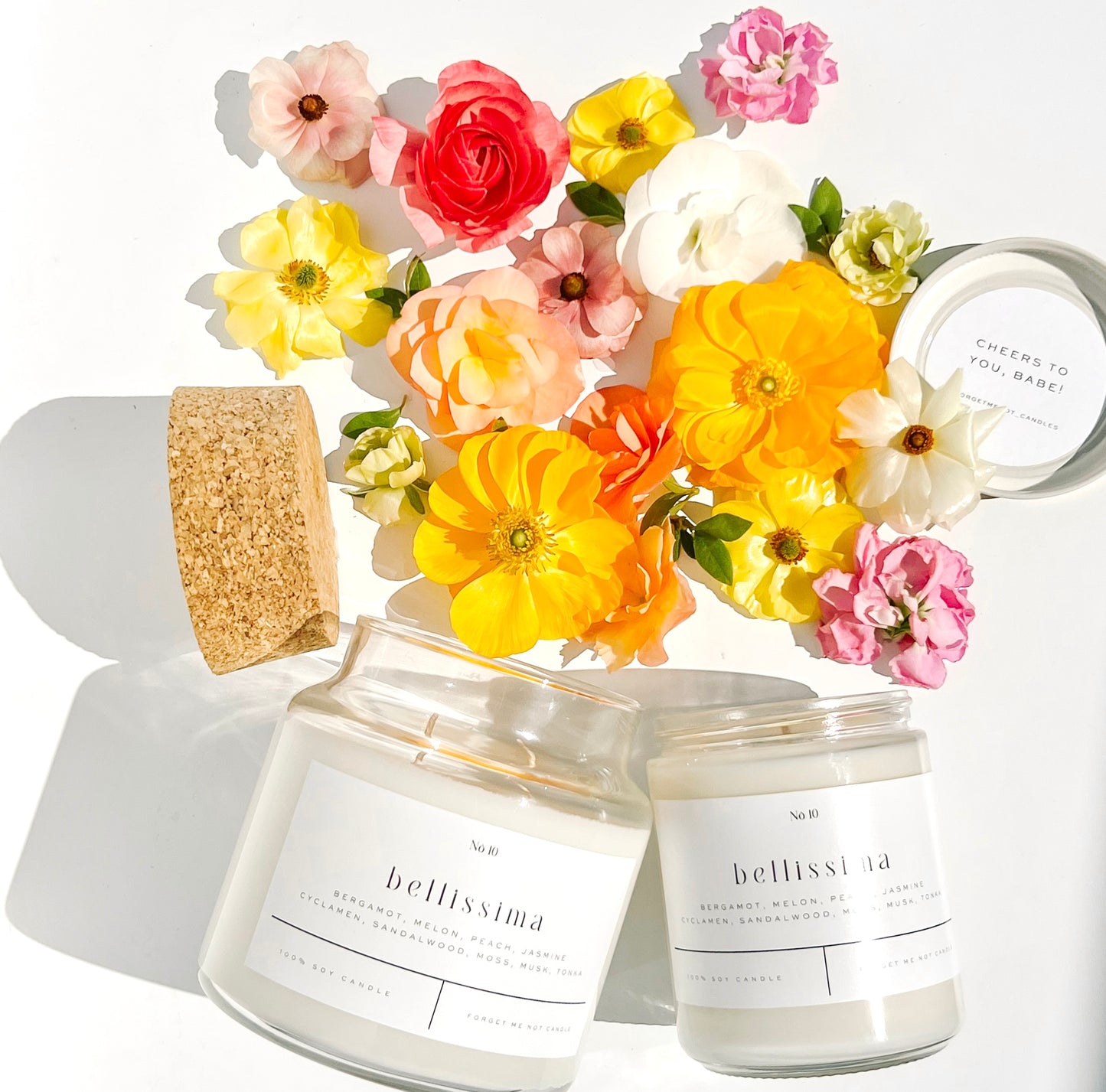 Bellissima 9 oz Glass Candle – Sold as Case of 12
