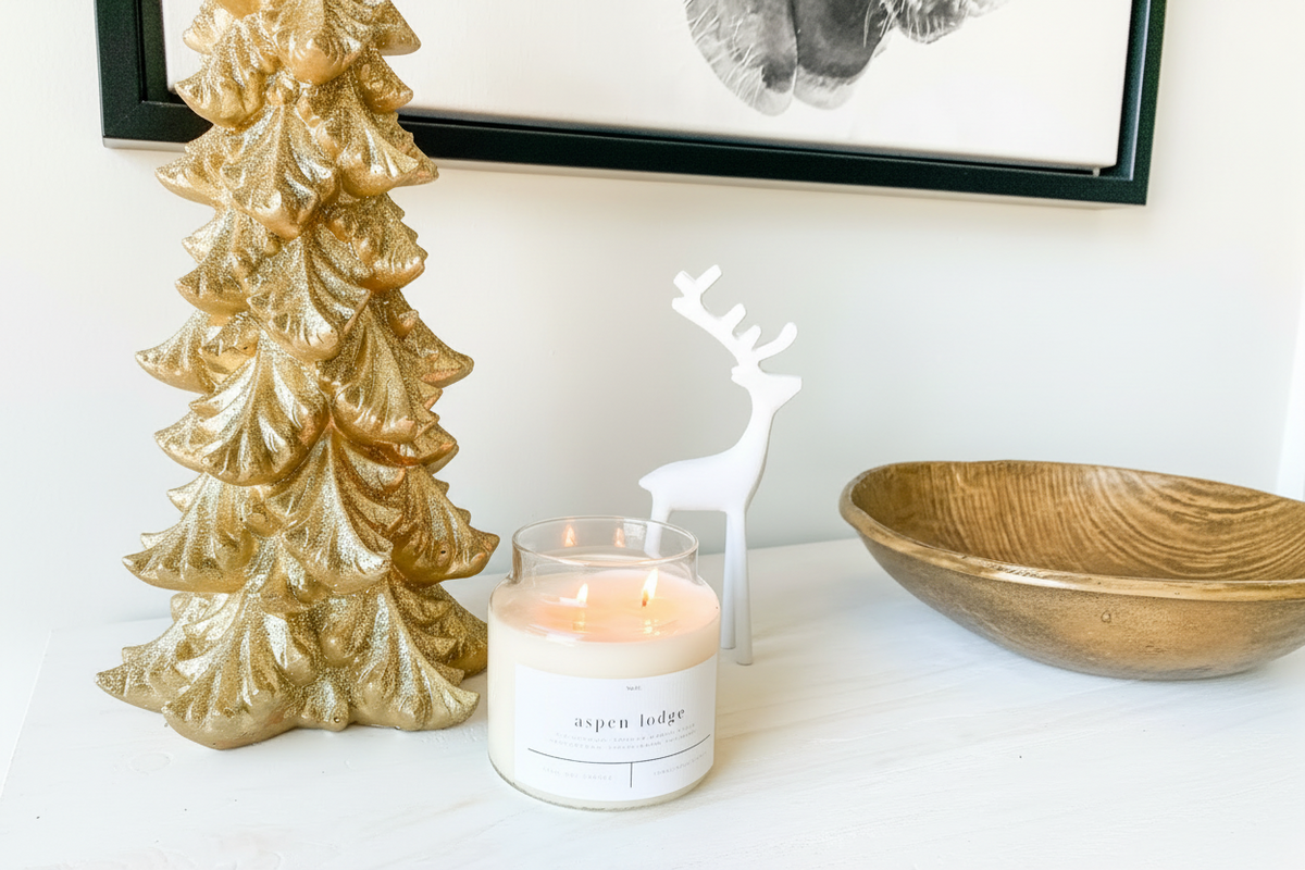 Aspen Lodge 22 oz Glass Candle – Sold as a Case Of 3