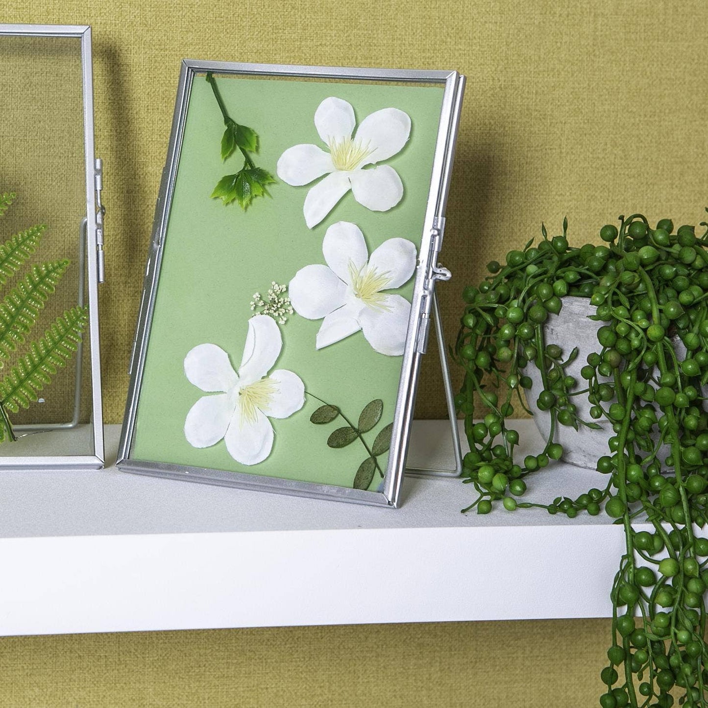 8" x 10" Standing Metal Photo Frame - by Nicola Spring