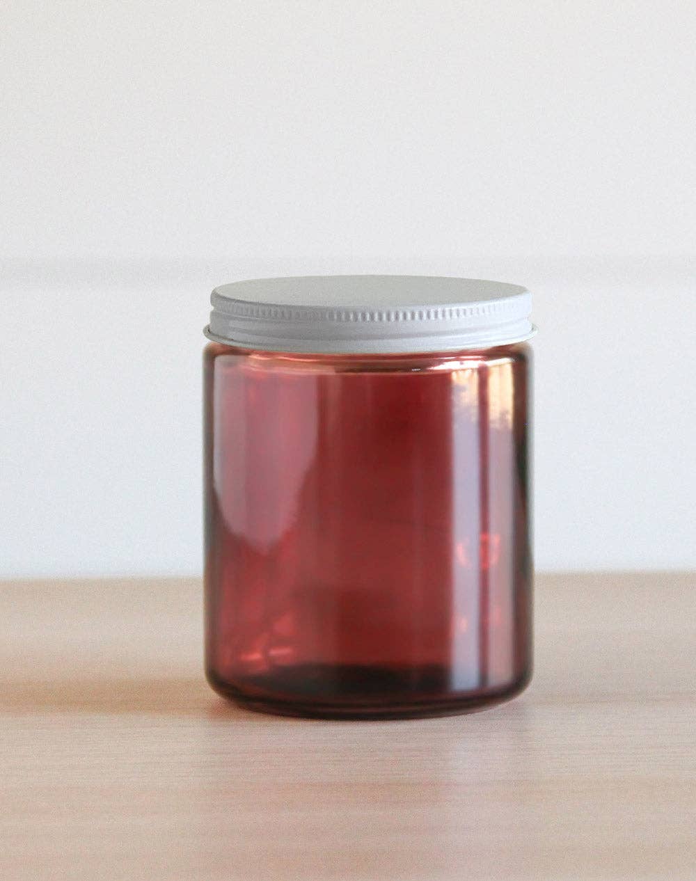 Cranberry 8 oz. Mixie Jars | 12 pk