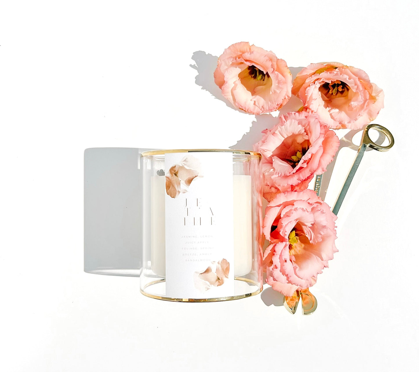 Je T'aime - Angel Glass Jar Candle