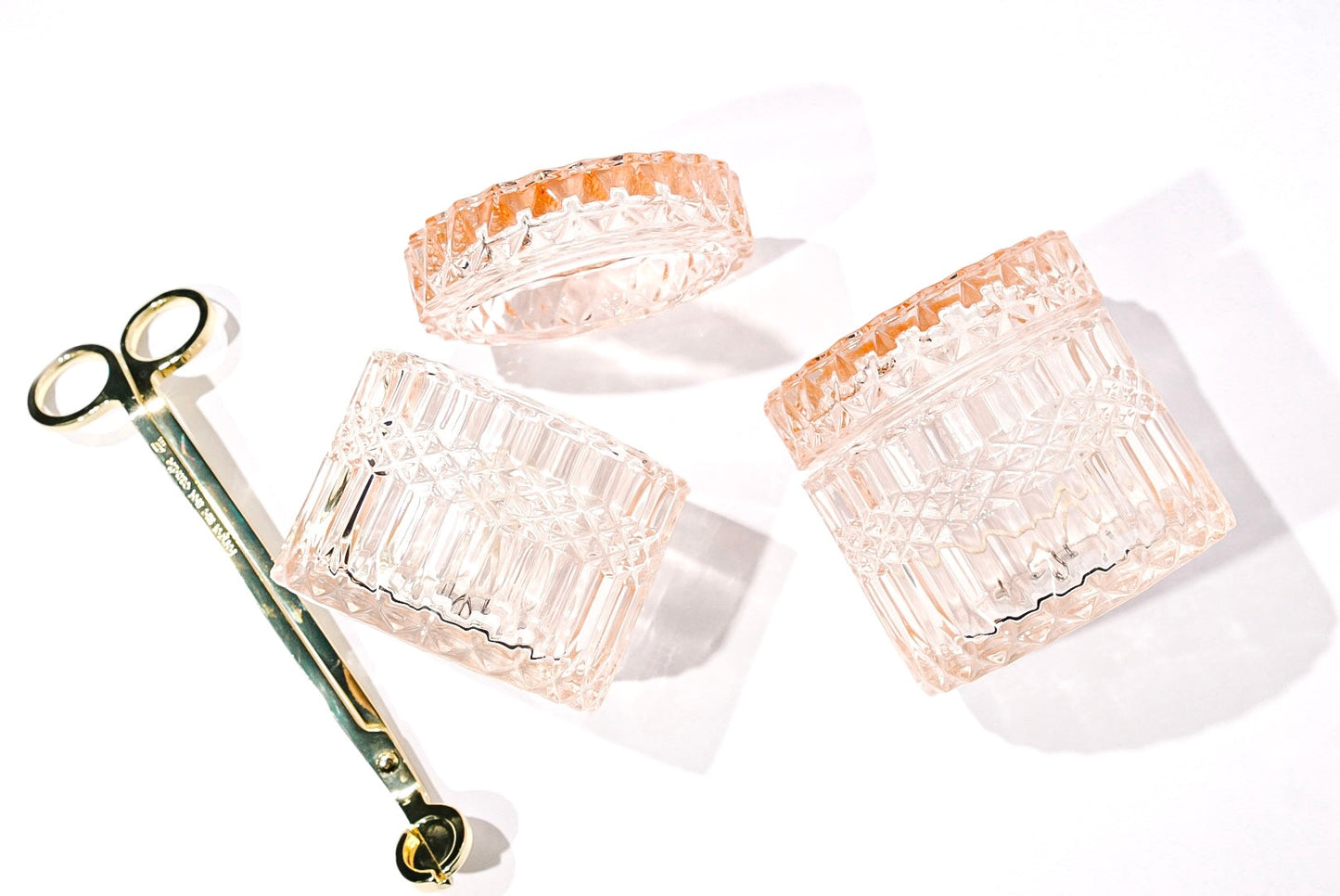 Blush Glass Jar Candle