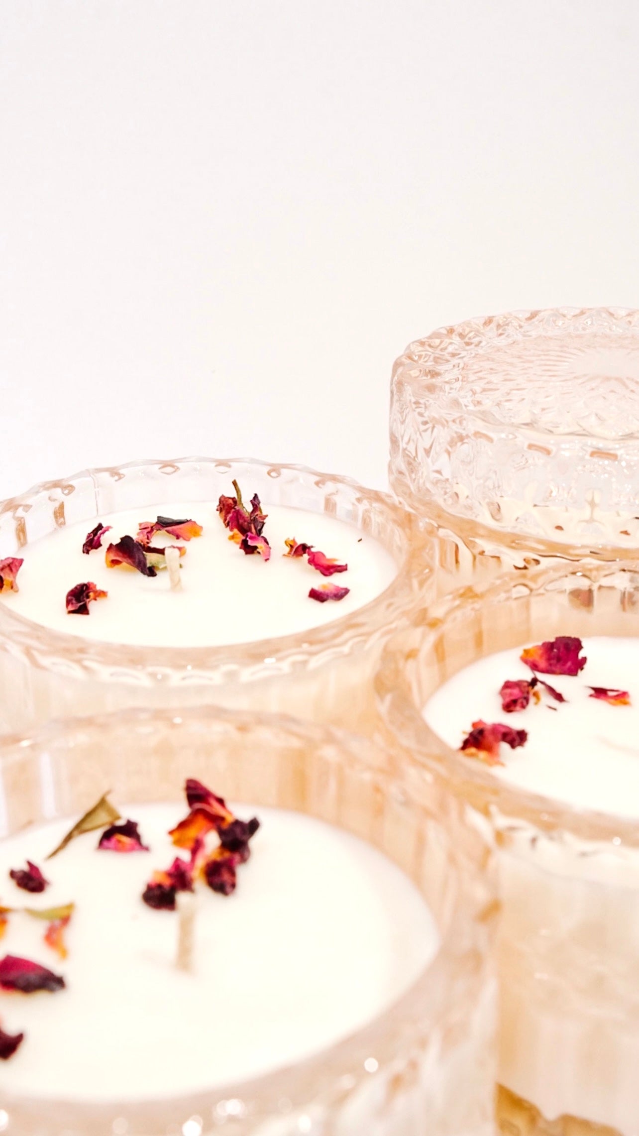 Blush Glass Jar Candle