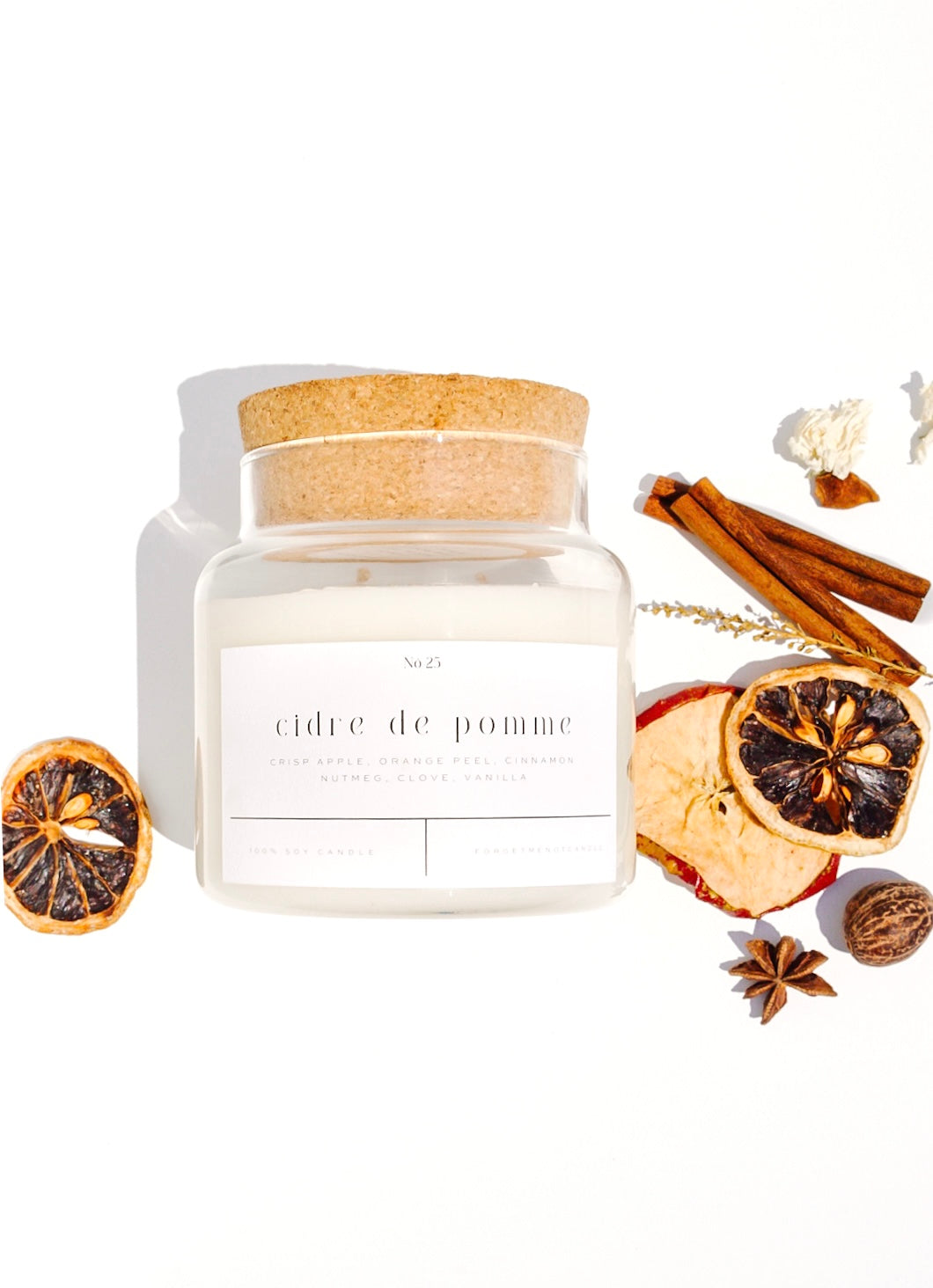 Cidre De Pomme 22 oz Glass Candle – Sold as a Case Of 3