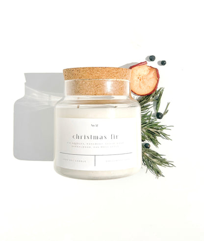 Christmas Fir 22 oz Glass Candle – Sold as a Case Of 3