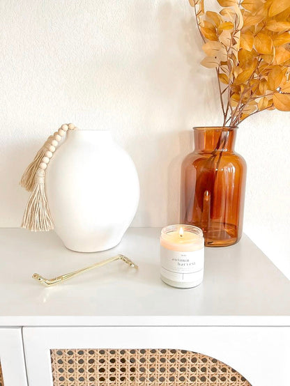 Autumn Harvest 9 oz Glass Candle - Sold as Case of 6
