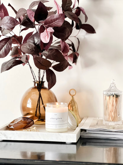 Afterglow 9 oz Glass Candle - Sold as Case of 6