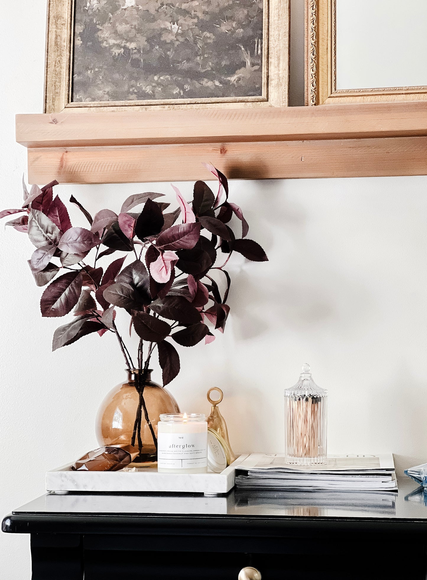 Afterglow 9 oz Glass Candle - Sold as Case of 6