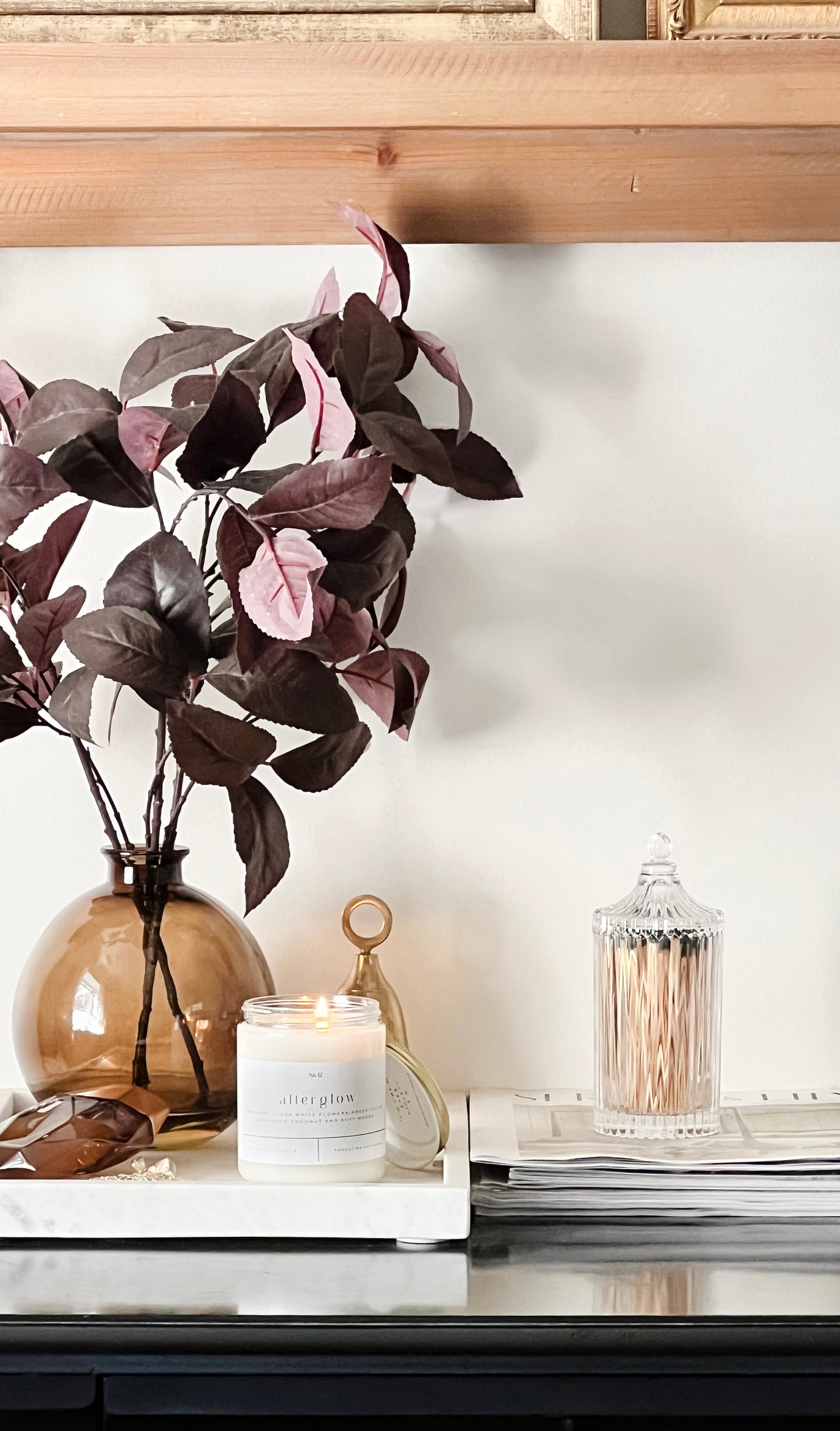 Afterglow 9 oz Glass Candle - Sold as Case of 6