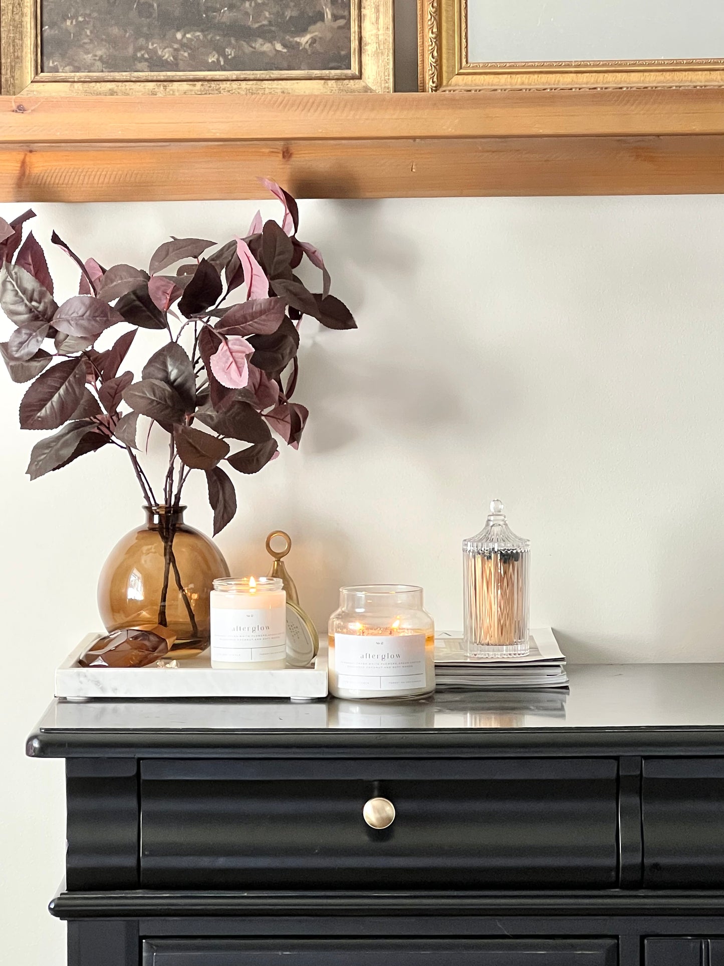 Afterglow 9 oz Glass Candle - Sold as Case of 6