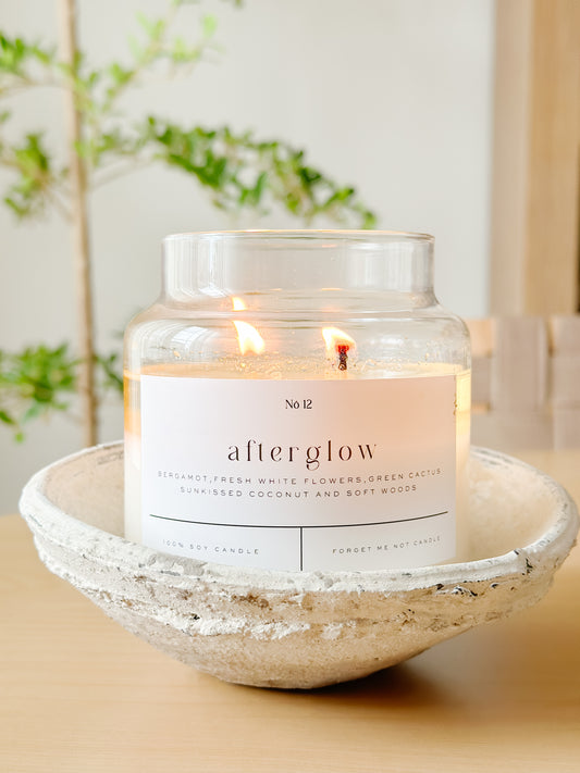 Afterglow 22 oz Glass Candle - Sold as a Case Of 3