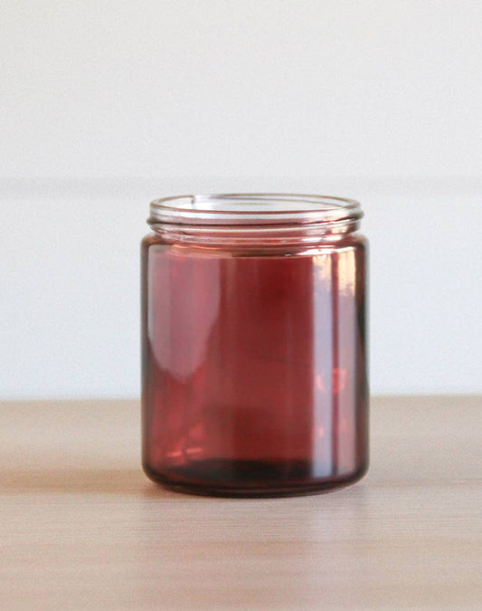 Cranberry 8 oz. Mixie Jars | 12 pk