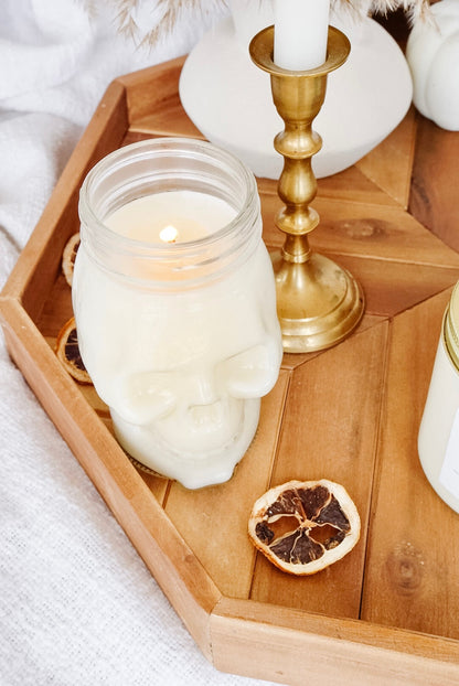 Skull Jar Candle - Limited Stock