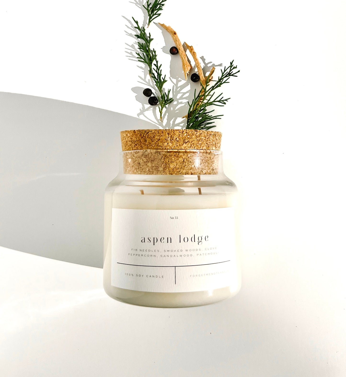 Aspen Lodge 22 oz Glass Candle – Sold as a Case Of 3